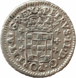 3 vinténs de D. Pedro II - 1683/1706