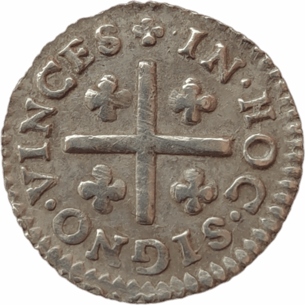 2 vinténs de D. Pedro II - 1683/1706 - Image 2