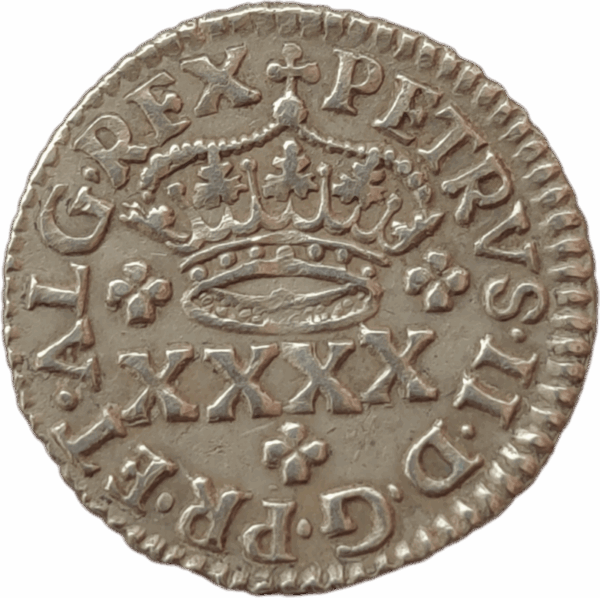 2 vinténs de D. Pedro II - 1683/1706