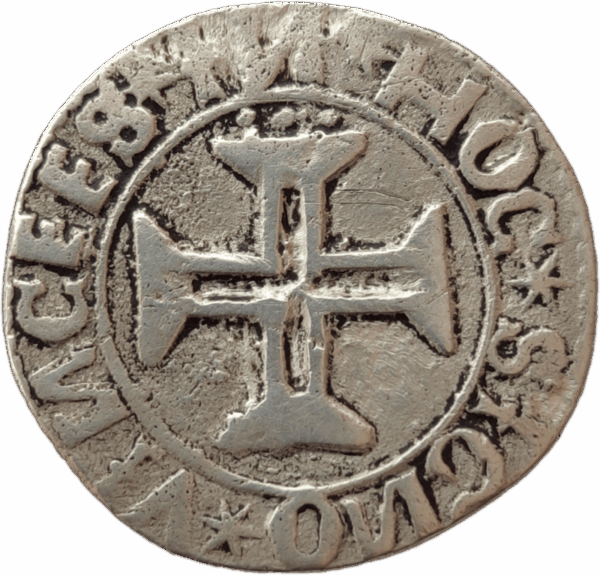 Tostão de D. Manuel I - 1495/1521, V-L - Image 2
