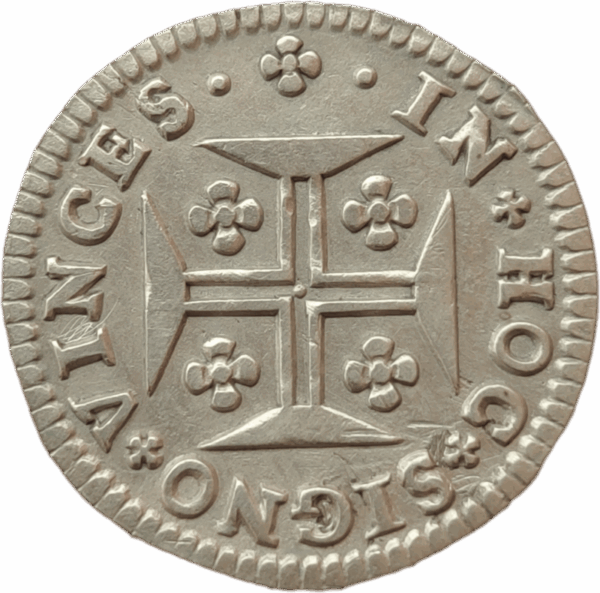 3 Vinténs em prata, D. João V 1706/1750 - Image 2