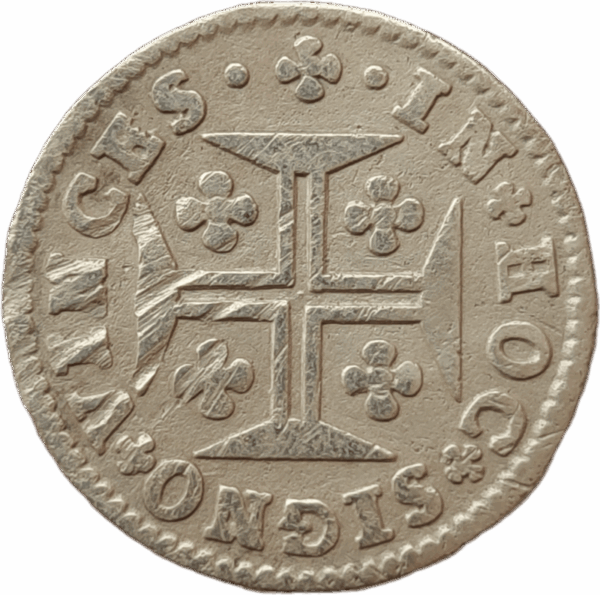 3 Vinténs em prata, D. João V 1706/1750 - Image 2