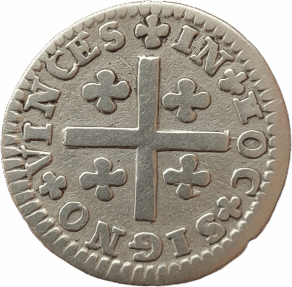 Meio Tostão em prata, D. João V 1706/1750 - Image 2