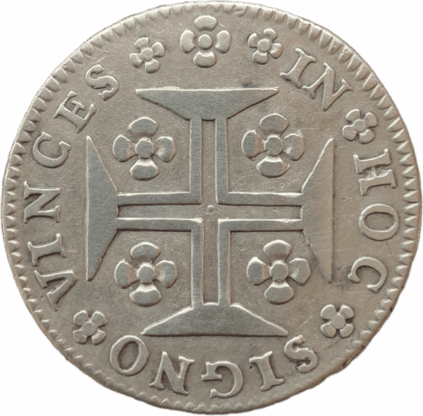 12 vinténs em prata, D. José I (J) 1766 - Image 2