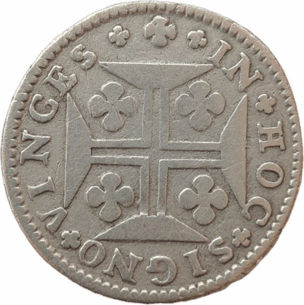 6 vinténs em prata, D. José I (J) 1683/1706 - Image 2