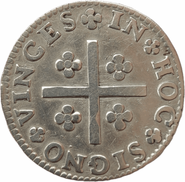 Tostão em prata, D. José I (I) 1750/1777 - Image 2