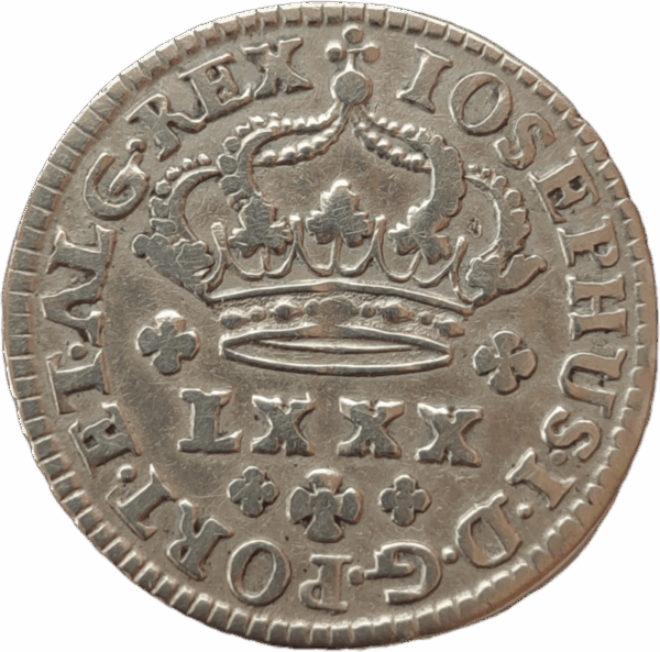 Tostão em prata, D. José I (I) 1750/1777