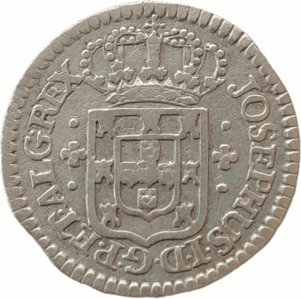3 vinténs em prata, D. José I (J) 1750/1777