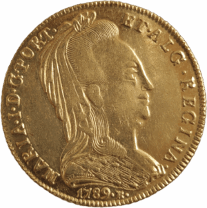 Peça de D. Maria I - 1789 B - Véu de Viuva