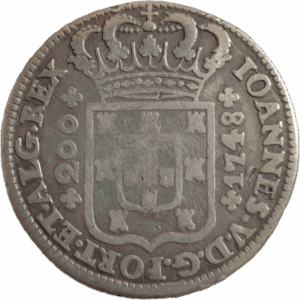 12 Vinténs em prata, D. João V 1748