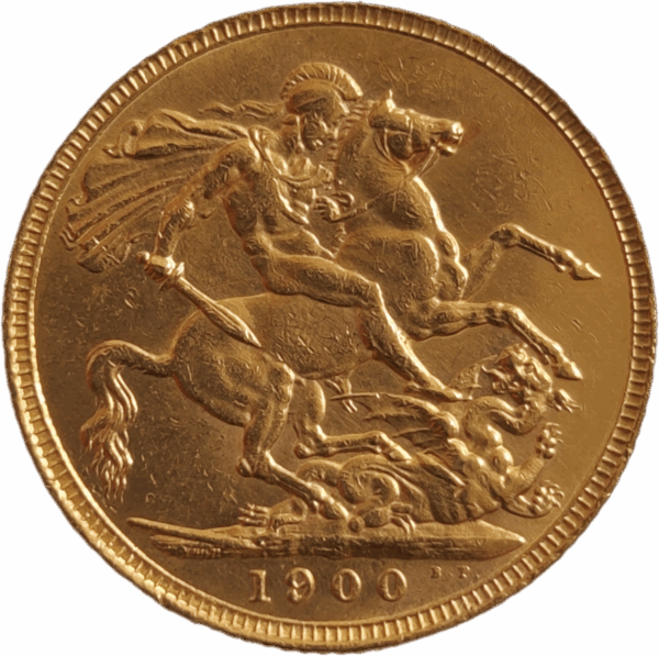 1900, INGLATERRA, Libra em ouro de Vitória - Image 2