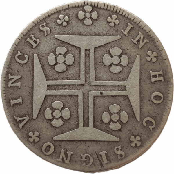 12 vinténs em prata, D. Maria I e D. Pedro III 1781 - Image 2
