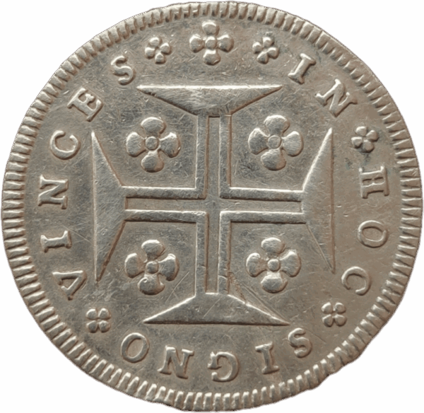 12 vinténs em prata, D. Maria I e D. Pedro III 1781 - Image 2