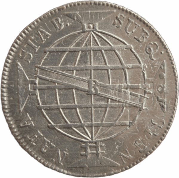 960 réis (PATACÃO) de D. João P. R. - 1819 R - Brasil (Rio de Janeiro) - Image 2