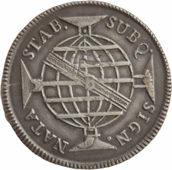 960 réis (PATACÃO) de D. João P. R. - 1819 R - Brasil (Rio de Janeiro) - Image 2