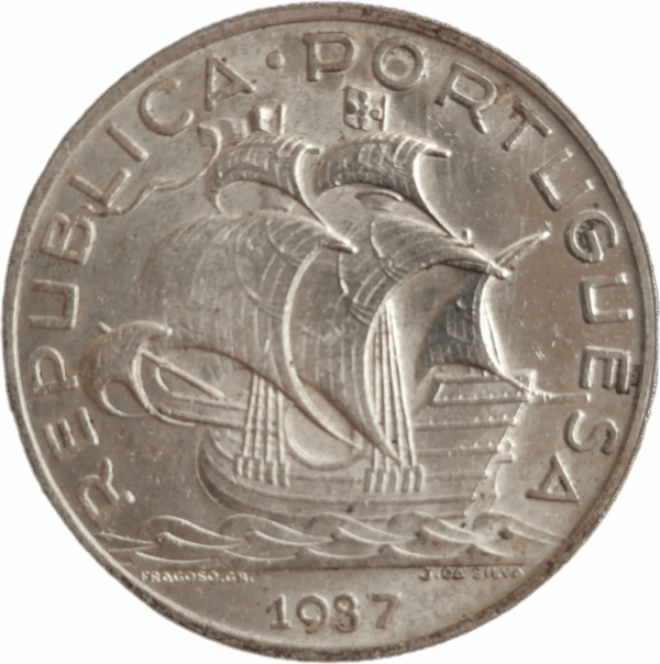 10$00 de 1937 - Prata