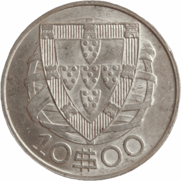 10$00 de 1937 - Prata - Image 2