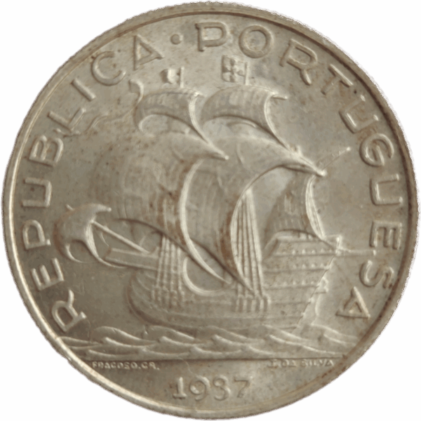 5$00 de 1937 - Prata