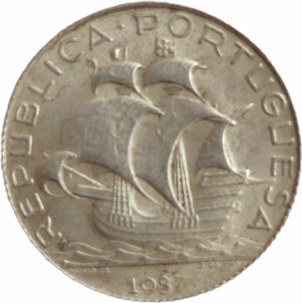 2$50 de 1937 - Prata