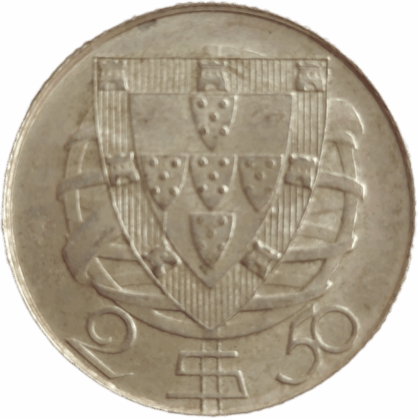 2$50 de 1937 - Prata - Image 2