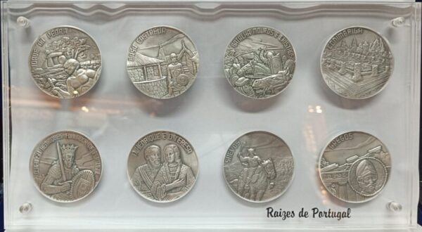 Medalhas em prata. Raízes de Portugal - Image 4