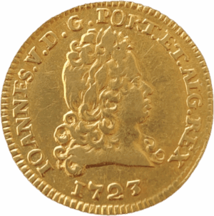 Meio Escudo de D. João V - 1723