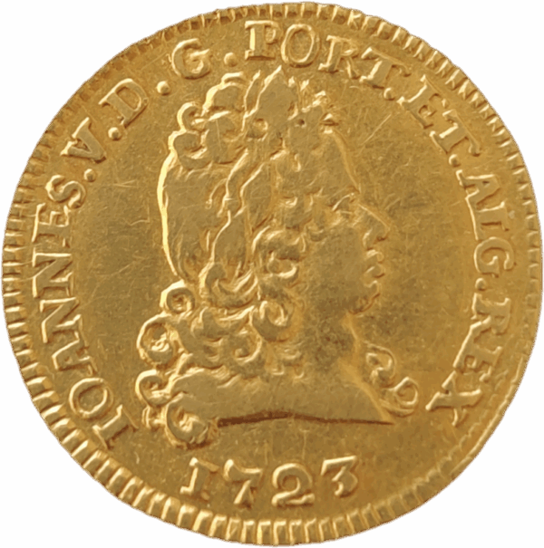 Meio Escudo de D. João V - 1723