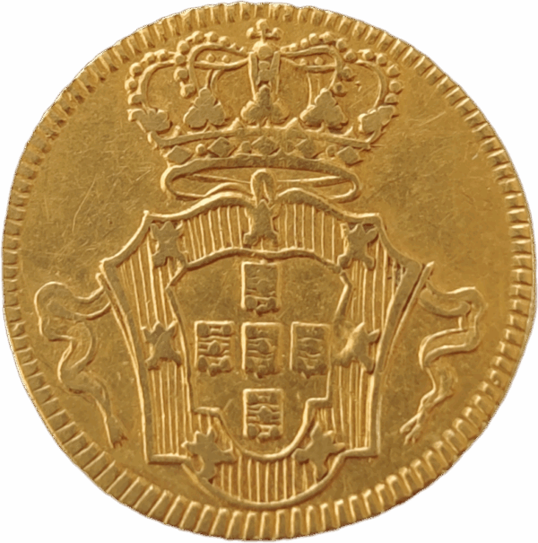 Meio Escudo de D. João V - 1723 - Image 2