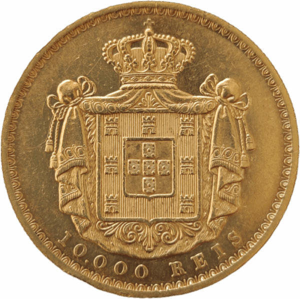 10.000 réis de D. Luís I de 1878 - Image 2
