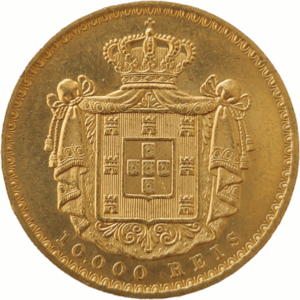 10.000 réis de D. Luís I de 1885 - Image 2