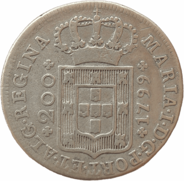 12 Vinténs de prata, D. Maria I de 1799