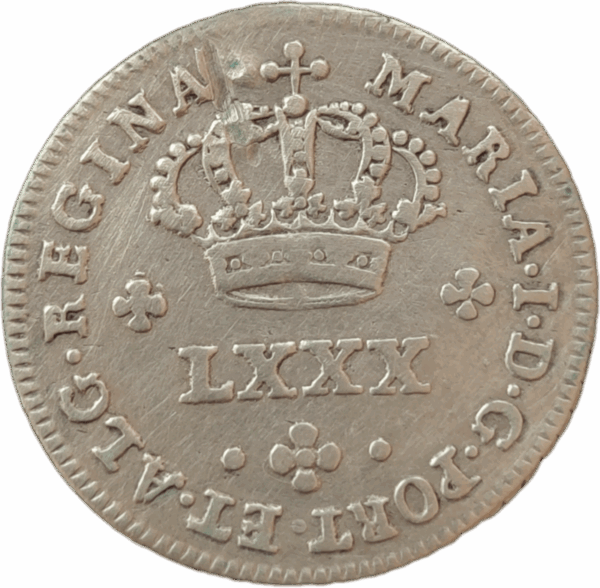 Tostão de prata, D. Maria I de 1786/1799