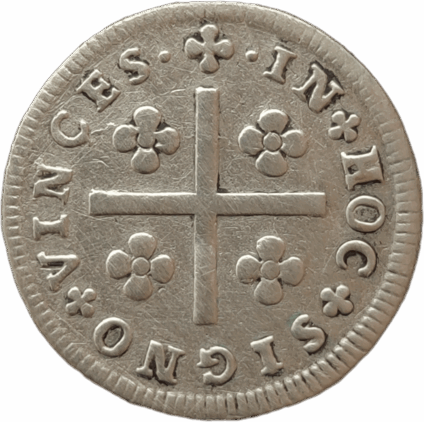 Meio Tostão de prata, D. Maria I de 1786/1799 - Image 2