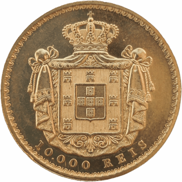 10.000 réis de D. Luís I de 1879 - Image 2