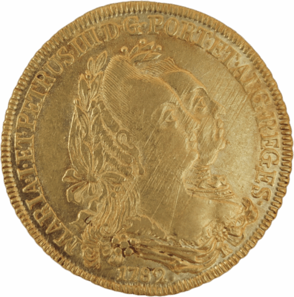 Peça de D. Maria I e D. Pedro III - 1782 R