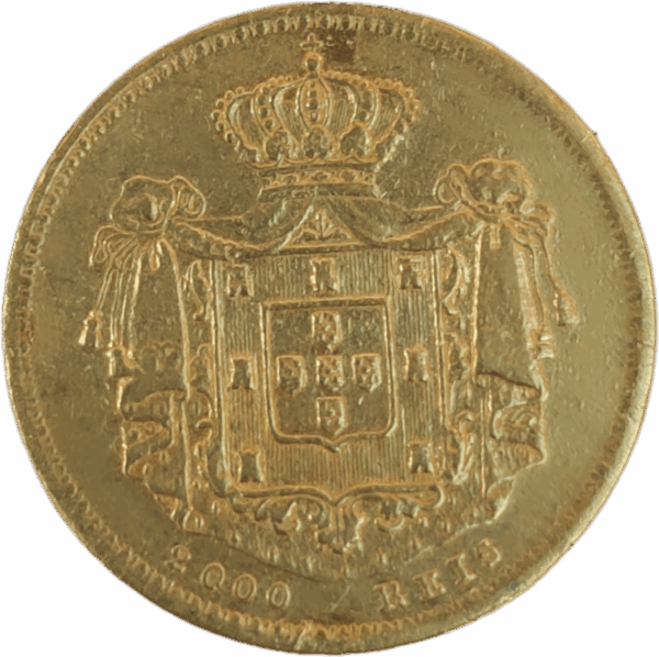2.000 réis de D. Pedro V de 1856 - Image 2