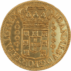 Moeda (4.800 Réis) de D. João V - 1719 B