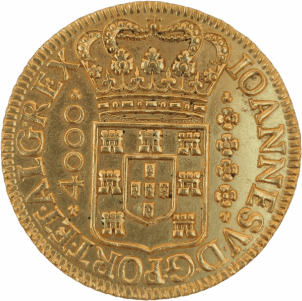 Moeda (4.800 Réis) de D. João V - 1719 B