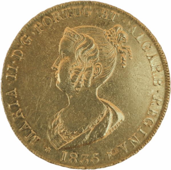 Peça de D. Maria II - 1835