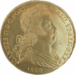 Peça de D. João VI - 1822 (6+1 Frutos)