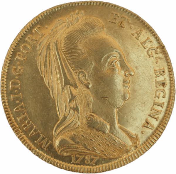 Peça de D. Maria I - 1787 - Véu de Viúva