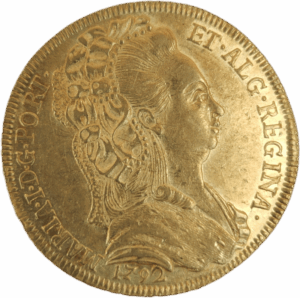 Peça de D. Maria I - 1792 - Toucado