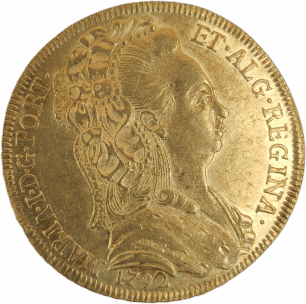 Peça de D. Maria I - 1792 - Toucado