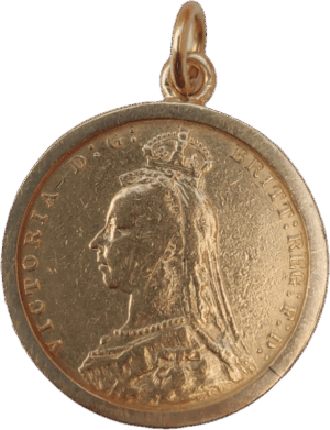Inglaterra, Libra - Vitória 1892 - Com aro