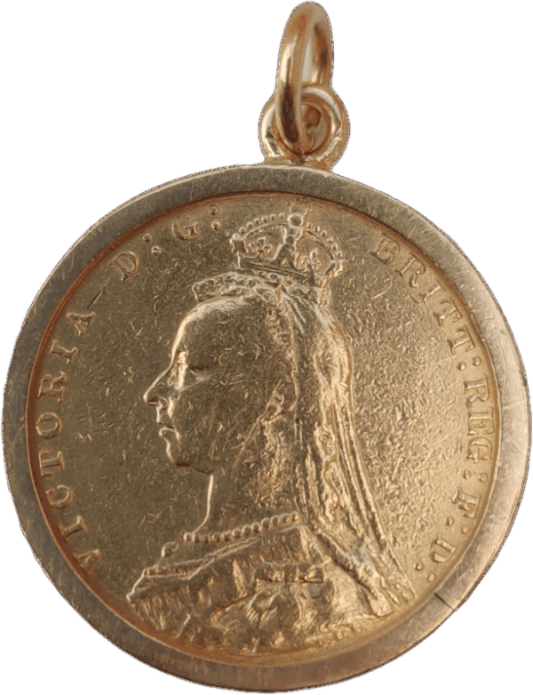 Inglaterra, Libra - Vitória 1892 - Com aro