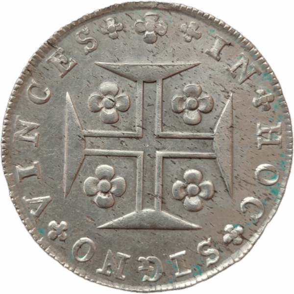 Cruzado Novo de prata, D. João P. R. de 1815 - Image 2