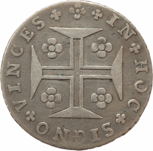 Cruzado Novo de prata, D. João P. R. de 1812 - Image 2
