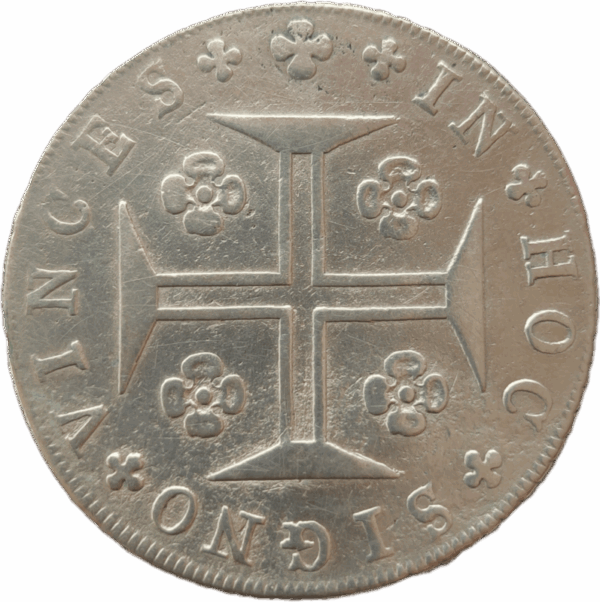 Cruzado Novo de prata, D. João P. R. de 1800 - Image 2