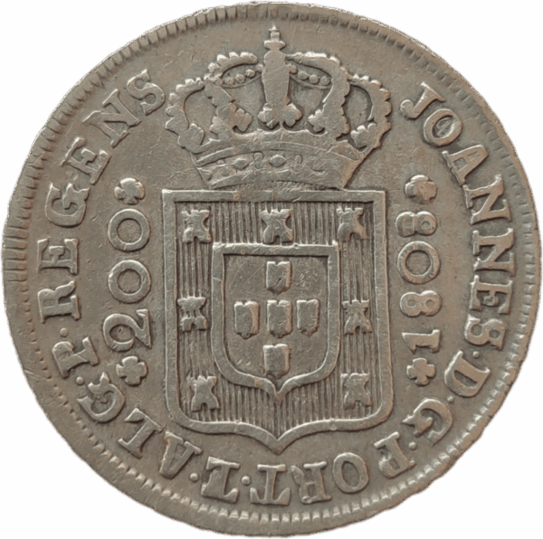 12 Vinténs de prata, D. João P. R. de 1808