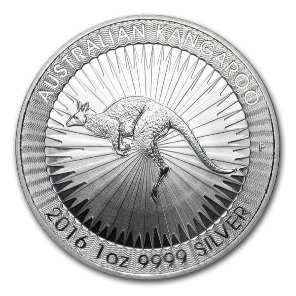 Austrália 2016 - 1 Onça (1 oz) de prata fina - Canguru